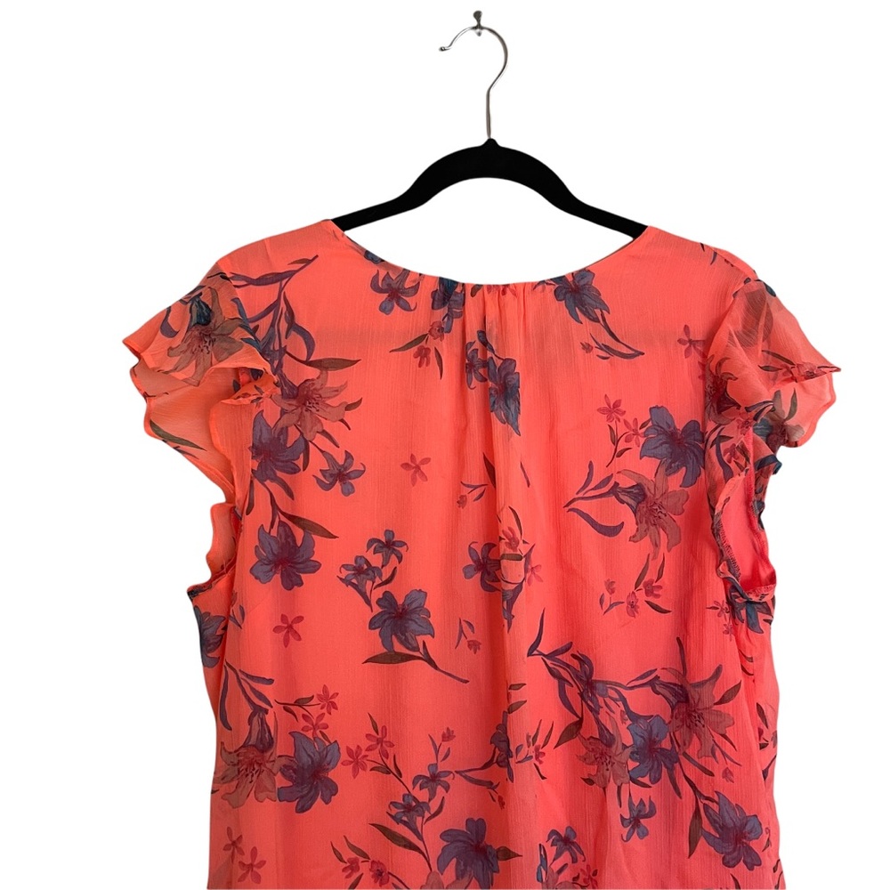 Cece Ruffled Floral-Print Dress - Picture 2 of 5